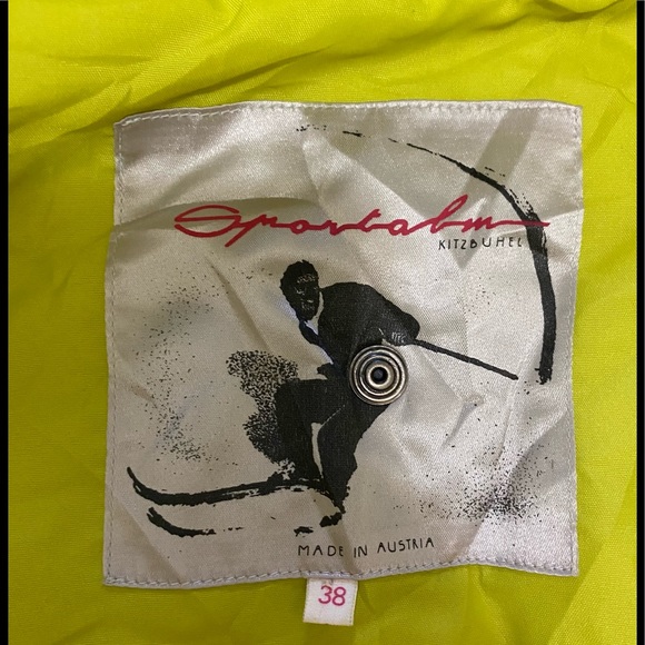 SOLD- Vintage Sporta One Piece Ski Suit Women’s Size 38. Made in Austria. - Picture 9 of 14